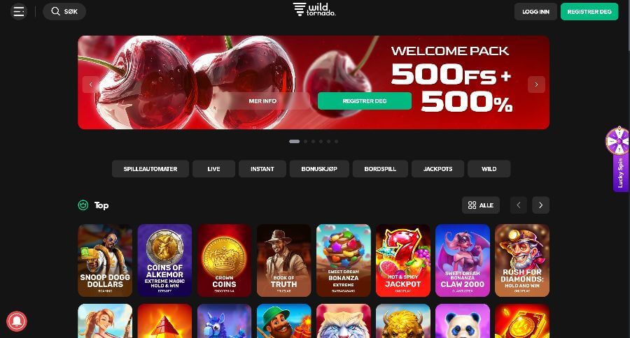 WildTornado - Forside