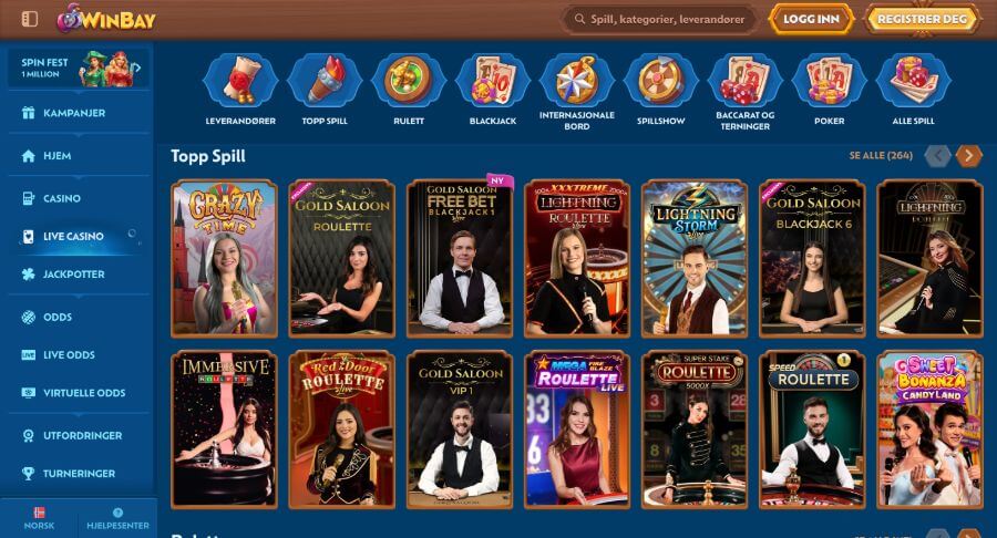 Winbay Live Casino