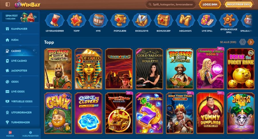 Winbay Spilleautomater