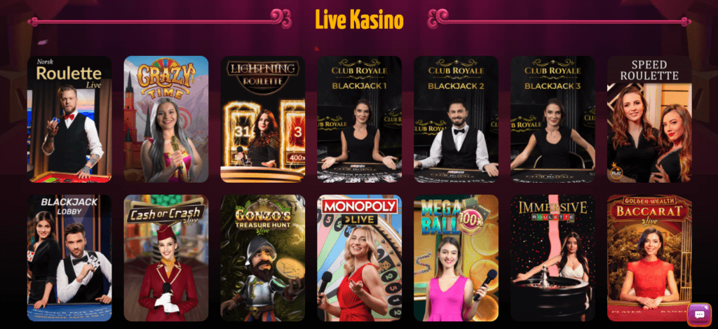 Winota - Live Casino