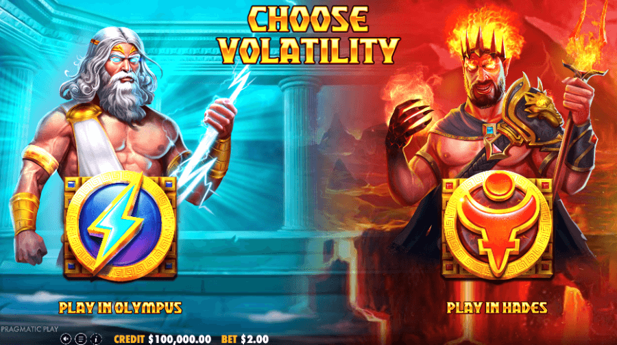 Zeus vs Hades - Gods of War 250 fra Pragmatic Play introbilde