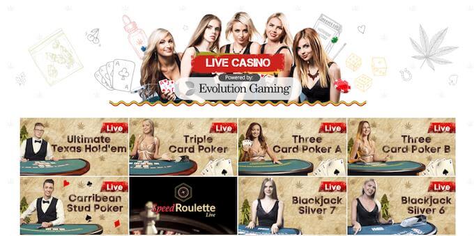 Bob Casino live casino