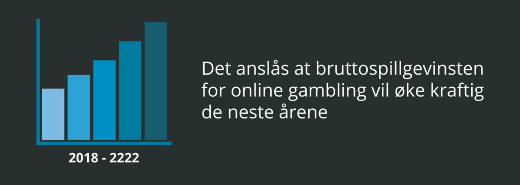 Bruttospillgevinst for online gambling