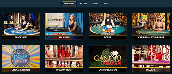 Campeonbet live casino