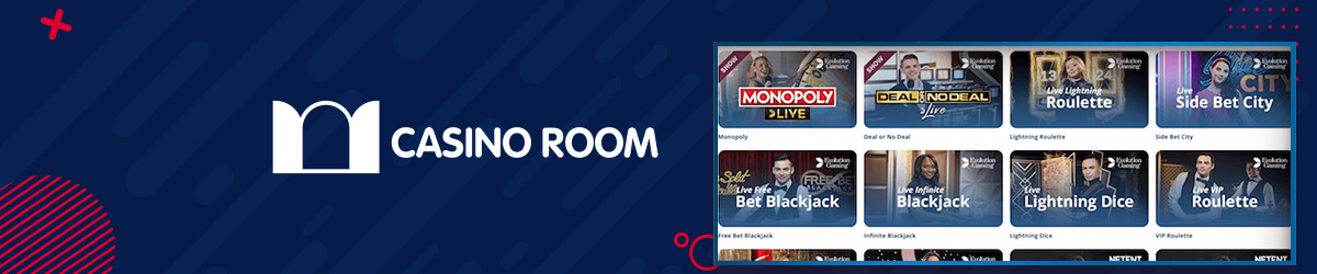 Live Casino hos Casino Room Casino Room - Live Casino