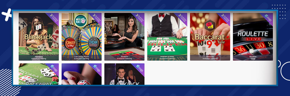 Live Casino hos Casino Days Casino Days - Live Casino
