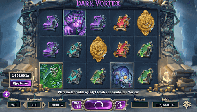 Dark Vortex hovedspill