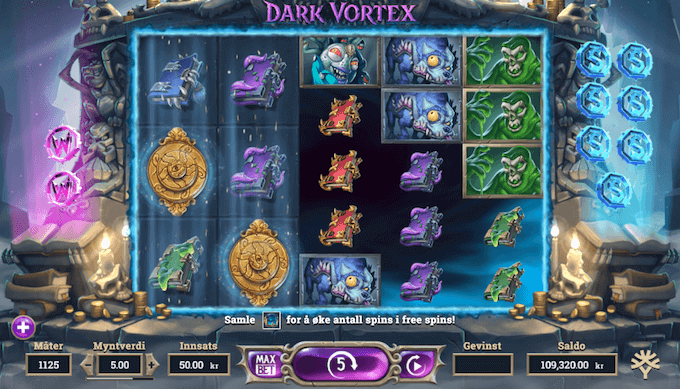 Dark Vortex - Vortex Spins