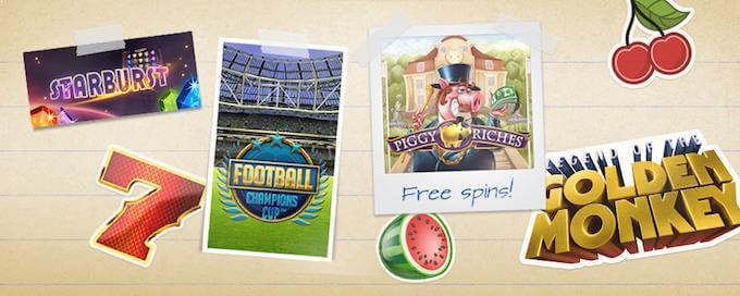 100 gratis free spins ved registrering hos EuroSlots EuroSlots gratis free spins
