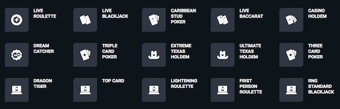 Evobet live casino