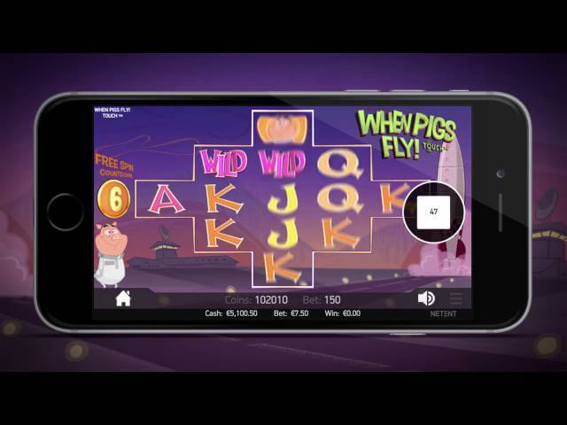 When Pigs Fly Touch - NetEnt Slot
