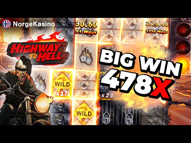 BIG WIN!! Highway to Hell 478x STORGEVINST