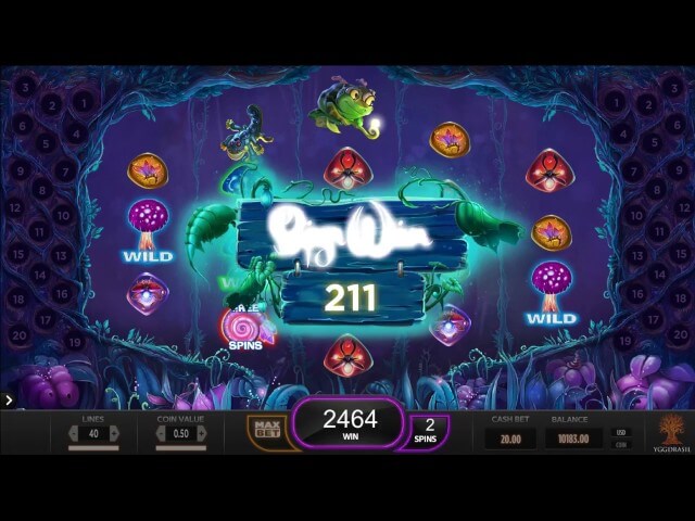 Magic Mushrooms Ygdrasil Slot