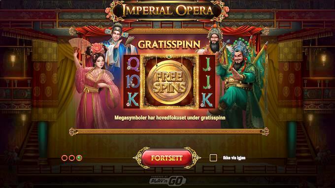 Imperial Opera free spins