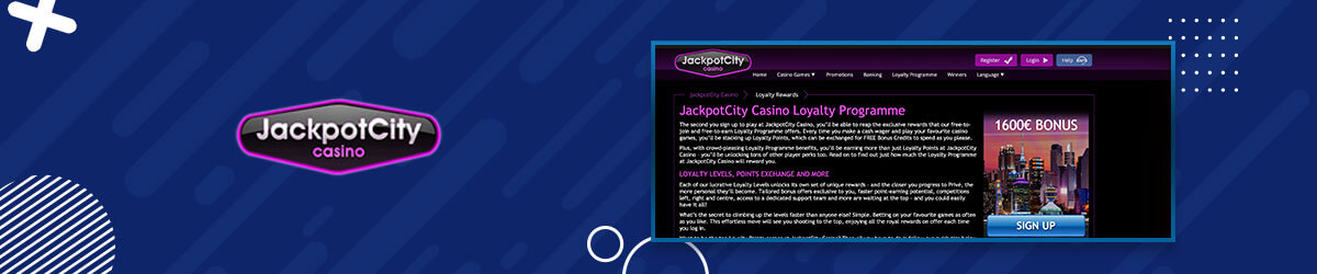 Lojalitetsbonus hos Jackpot City