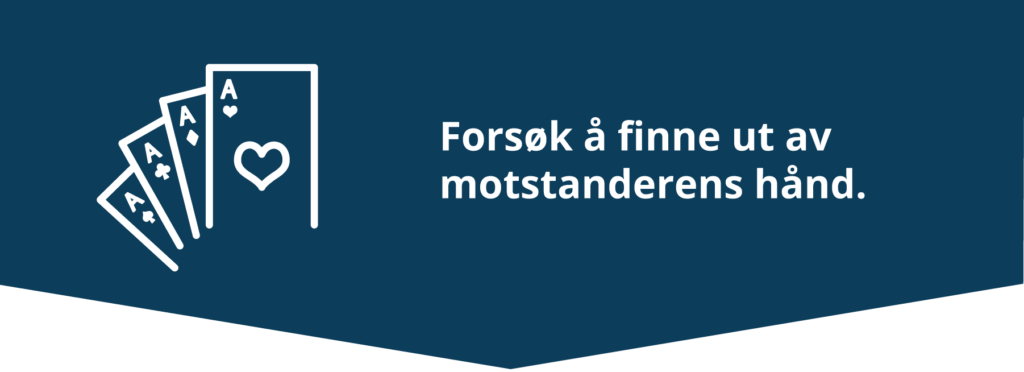 Å lese hender i poker