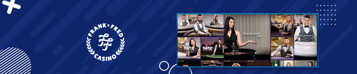 Live Casino hos Frank & Fred Casino Frank & Fred Casino - Live Casino