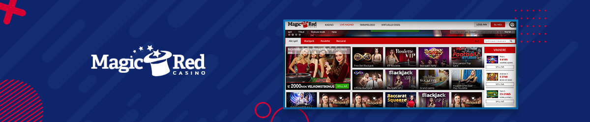 MagicRed Casino - Live Casino