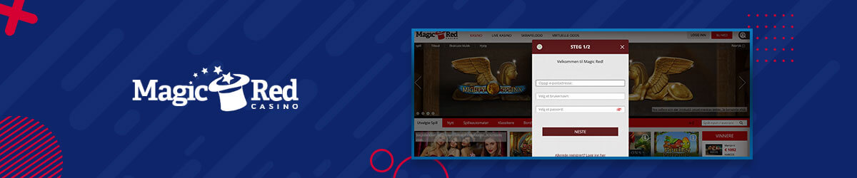 MagicRed Casino registrering