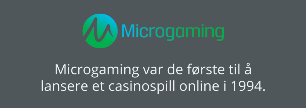 Microgaming lanserte det første casinospillet online i 1994