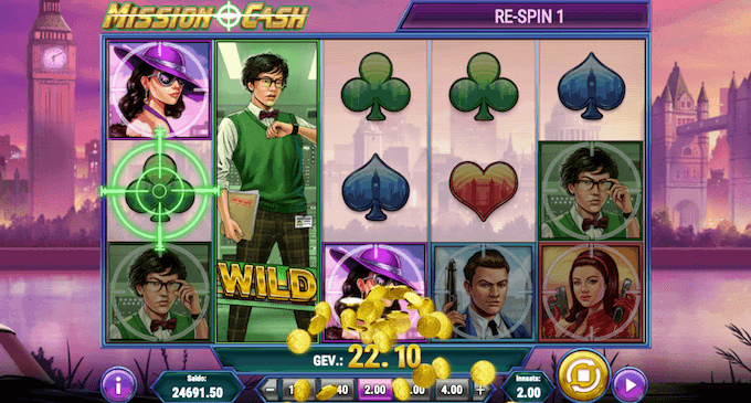 Mission Cash free spins