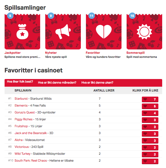Hos Mobilautomaten kan man lett finne favorittspill og klikke like på spillene Hos Mobilautomaten kan man lett finne favorittspill og klikke like på spillene