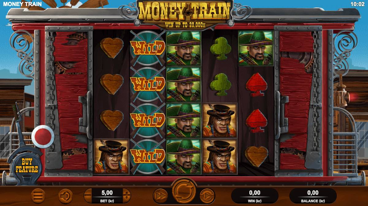 Spilleautomaten Money Train av Relax Gaming