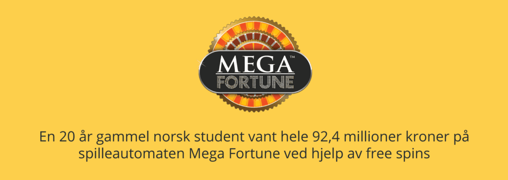 Norsk student vant jackpot på Mega Fortune