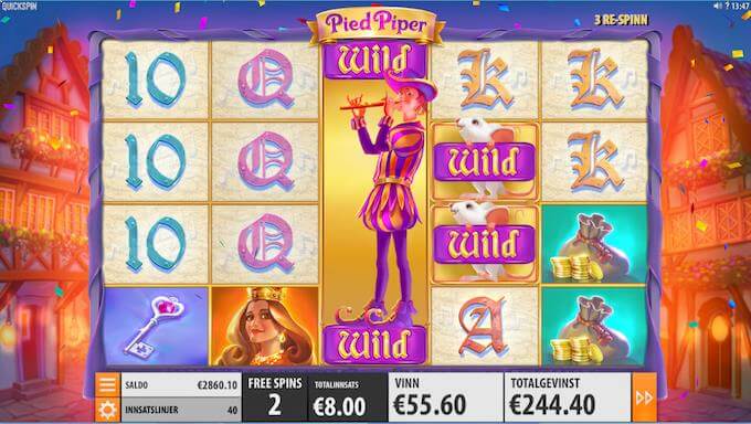 Pied Piper free spins