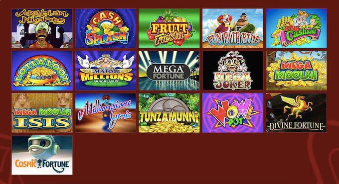 Jackpotspill hos nettcasinoet QueenVegas QueenVegas jackpotspill