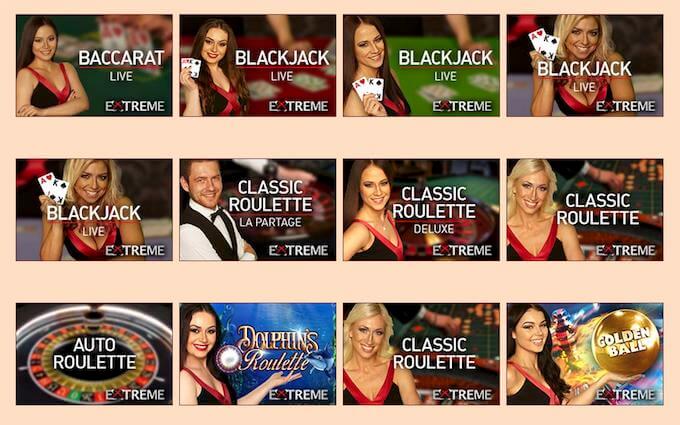 Live casino hos nettcasinoet QueenVegas QueenVegas live casino