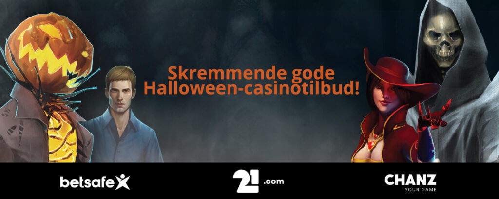 Skremmende gode Halloween-casinotilbud