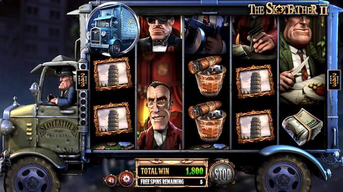 The Slotfather Part 2 free spins