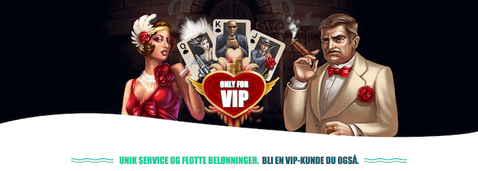 VIP-program hos nettcasinoet Spinia Spinia VIP-program