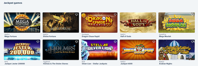 Jackpotspill hos nettcasinoet Svenplay Svenplay jackpotspill