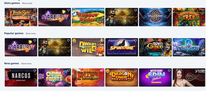 Spilleautomater hos nettcasinoet Svenplay Svenplay spilleautomater