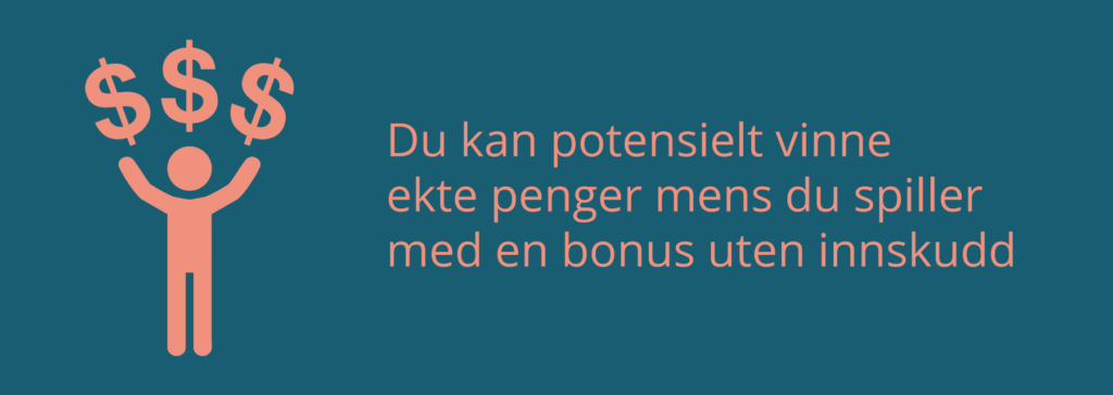 Vinn ekte penger med en casino bonus uten innskudd